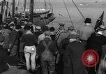 Image of crowd watches Canadian boat Boston Massachusetts USA, 1935, second 9 stock footage video 65675046901