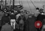 Image of crowd watches Canadian boat Boston Massachusetts USA, 1935, second 10 stock footage video 65675046901