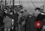 Image of crowd watches Canadian boat Boston Massachusetts USA, 1935, second 13 stock footage video 65675046901
