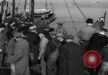 Image of crowd watches Canadian boat Boston Massachusetts USA, 1935, second 15 stock footage video 65675046901
