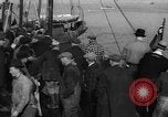 Image of crowd watches Canadian boat Boston Massachusetts USA, 1935, second 17 stock footage video 65675046901