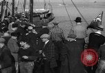 Image of crowd watches Canadian boat Boston Massachusetts USA, 1935, second 19 stock footage video 65675046901