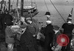 Image of crowd watches Canadian boat Boston Massachusetts USA, 1935, second 27 stock footage video 65675046901