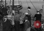 Image of crowd watches Canadian boat Boston Massachusetts USA, 1935, second 28 stock footage video 65675046901