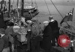 Image of crowd watches Canadian boat Boston Massachusetts USA, 1935, second 31 stock footage video 65675046901