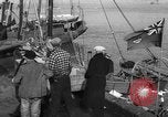 Image of crowd watches Canadian boat Boston Massachusetts USA, 1935, second 34 stock footage video 65675046901