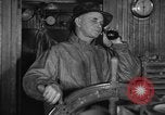 Image of Fishing boat Captain reports catch on radio Boston Massachusetts USA, 1935, second 4 stock footage video 65675046907