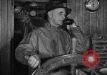 Image of Fishing boat Captain reports catch on radio Boston Massachusetts USA, 1935, second 30 stock footage video 65675046907