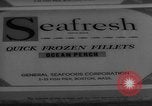 Image of frozen fish Boston Massachusetts USA, 1935, second 28 stock footage video 65675046912