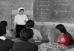 Image of Japanese internees adult education San Bruno California USA, 1942, second 18 stock footage video 65675046922