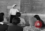 Image of Japanese internees adult education San Bruno California USA, 1942, second 20 stock footage video 65675046922