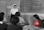 Image of Japanese internees adult education San Bruno California USA, 1942, second 25 stock footage video 65675046922