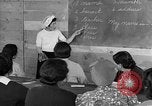 Image of Japanese internees adult education San Bruno California USA, 1942, second 29 stock footage video 65675046922
