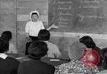 Image of Japanese internees adult education San Bruno California USA, 1942, second 31 stock footage video 65675046922