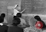 Image of Japanese internees adult education San Bruno California USA, 1942, second 33 stock footage video 65675046922