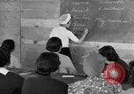Image of Japanese internees adult education San Bruno California USA, 1942, second 35 stock footage video 65675046922