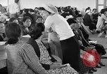 Image of Japanese internees adult education San Bruno California USA, 1942, second 57 stock footage video 65675046922