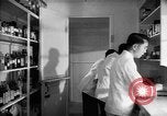 Immagine di Giapponese centro di internamento farmacia ospedaliera Santa Anita California USA, 1942, secondo 20 filmato di repertorio 65675046932