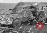 Image Tornado Damage Hudson Michigan USA, 1956, de la seconde 33 séquences d'archives historiques vidéo 65675046947