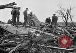 Image Tornado Damage Hudson Michigan USA, 1956, de la seconde 41 séquences d'archives historiques vidéo 65675046947
