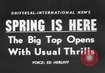 Image of Spring circus New York City USA, 1956, second 3 stock footage video 65675046952