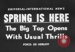 Image of Spring circus New York City USA, 1956, second 4 stock footage video 65675046952