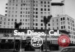 Standbild Das El Cortez Hotel Aufzug aus Glas San Diego California USA, 1956, aus Sekunde 1 historischem Filmmaterial Videoclip 65675046956