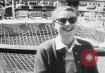 Standbild Grace Kelly Atlantik, 1956, aus Sekunde 32 historischem Filmmaterial Videoclip 65675046957