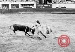 Standbild Stierkampf Kolumbien, 1956, aus Sekunde 46 historischem Filmmaterial Videoclip 65675046959