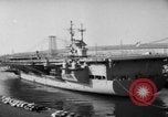 Standbild USS Saratoga New York United States USA, 1956, aus Sekunde 20 historischem Filmmaterial Videoclip 65675046960