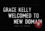 Standbild Grace Kelly Monaco, 1956, aus Sekunde 1 historischem Filmmaterial Videoclip 65675046961