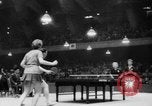 Image of table tennis championship Tokyo Japan, 1956, second 12 stock footage video 65675046967