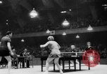 Image of table tennis championship Tokyo Japan, 1956, second 17 stock footage video 65675046967