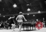 Image of table tennis championship Tokyo Japan, 1956, second 19 stock footage video 65675046967