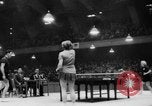 Image of table tennis championship Tokyo Japan, 1956, second 21 stock footage video 65675046967