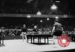 Image of table tennis championship Tokyo Japan, 1956, second 30 stock footage video 65675046967