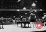 Image of table tennis championship Tokyo Japan, 1956, second 31 stock footage video 65675046967