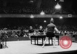 Image of table tennis championship Tokyo Japan, 1956, second 33 stock footage video 65675046967