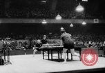 Image of table tennis championship Tokyo Japan, 1956, second 34 stock footage video 65675046967