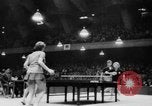 Image of table tennis championship Tokyo Japan, 1956, second 36 stock footage video 65675046967