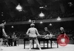 Image of table tennis championship Tokyo Japan, 1956, second 38 stock footage video 65675046967