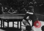 Image of table tennis championship Tokyo Japan, 1956, second 43 stock footage video 65675046967