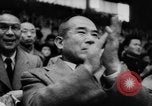 Image of table tennis championship Tokyo Japan, 1956, second 46 stock footage video 65675046967