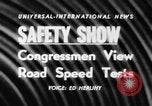 Image Sécurité automobile show Chelsea Michigan USA, 1956, de la seconde 4 séquences d'archives historiques vidéo 65675046972