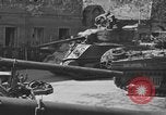 Standbild American 9 Panzerdivision Weiden Deutschland, 1945, aus Sekunde 18 historischem Filmmaterial Videoclip 65675046985