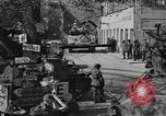 Standbild American 9 Panzerdivision Weiden Deutschland, 1945, aus Sekunde 36 historischem Filmmaterial Videoclip 65675046985