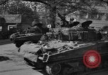 Standbild American 9 Panzerdivision Weiden Deutschland, 1945, aus Sekunde 41 historischem Filmmaterial Videoclip 65675046985
