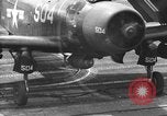 Standbild USS Valley Forge CV-45 Pazifischer Ozean, 1950, aus Sekunde 37 historischem Filmmaterial Videoclip 65675046998