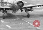 Standbild USS Valley Forge CV-45 Pazifischer Ozean, 1950, aus Sekunde 55 historischem Filmmaterial Videoclip 65675047000