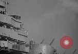 Image of USS Valley Forge CVS-45 fires guns in salute Caribbean, 1949, second 8 stock footage video 65675047042